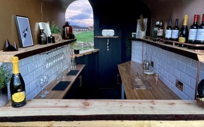 Rustic feel, refined finish