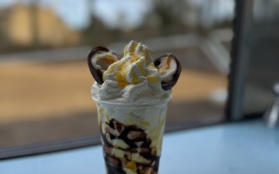 Our Signature Crème Egg Sundae