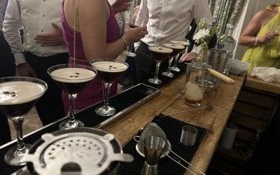 Espresso martinis ready to enjoy 