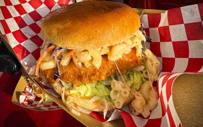Mac And Cheese Burger