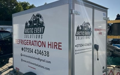Our 2.4m chiller trailer