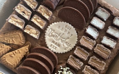 Celebration brownie slab 