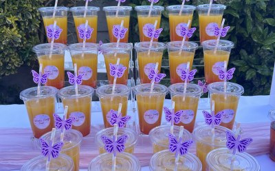 Mocktail Table Display