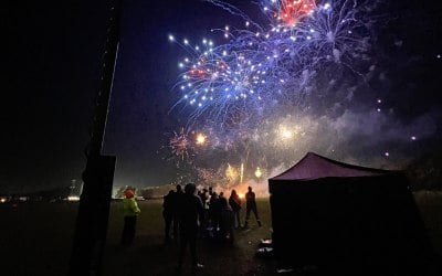 Bonfire Night Fireworks Display, Providing PA to cover 3000 attendees