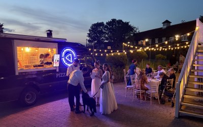 Our setup at a wedding Our setup at a wedding