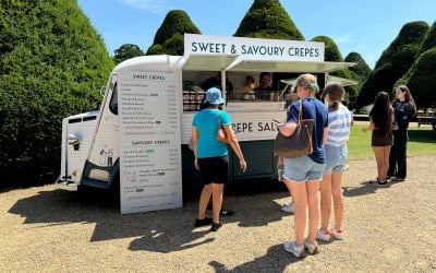 Crepes are always a crowd pleaser!