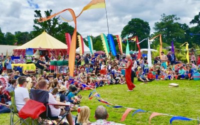 Comedy juggling shows