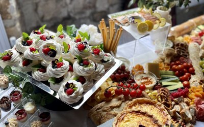 Wedding grazing table