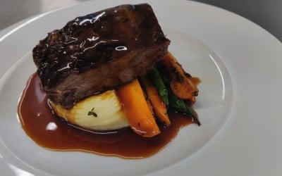 Braised beef cheek 