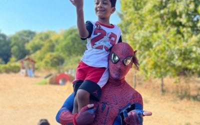 Spiderman Superhero Training