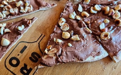 Nutella pizza!