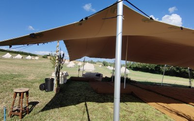 10mx15m stretch tent