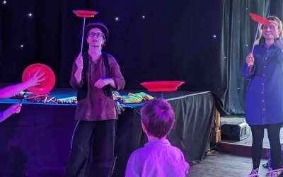Circus Workshops with highly trained, DBS & insured tutors! 
