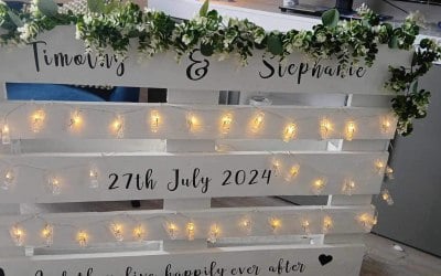 Pallet personalised 