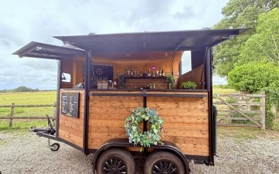 We do weddings! Feel free to have the trailer dressed to match your special day