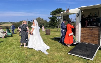 Marquee wedding of 160 guests.