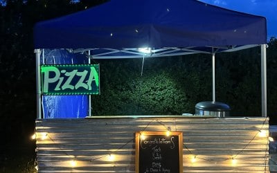 Our marquee set up is great for smaller events 