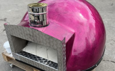 Our pink sparkly oven (the only one in the world)