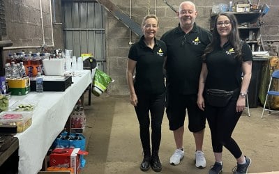 The ships wouldn’t sail without this support from Mum & dad, Kelly & James. 