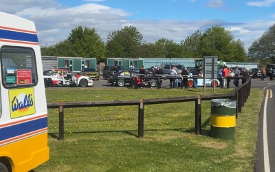 Croft Race Circuit - Big 750 car club event.