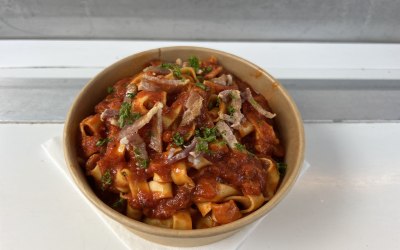 Tagliatelle Amatriciana