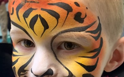 Full face tiger 