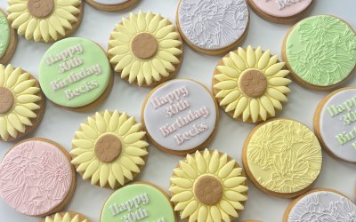 Personalised Birthday Biscuits 