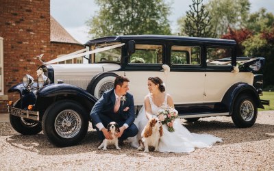 1930’s style wedding car 