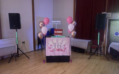 16th Birthday Party Set up