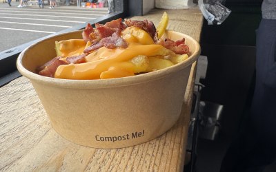 Loaded bacon fries 