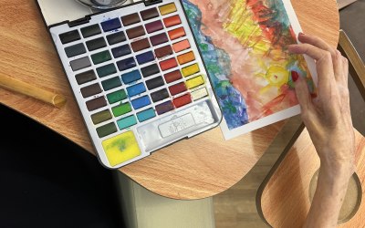 Care Home Art Therapy with people with Dementia