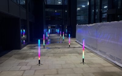 LED pixel tubes