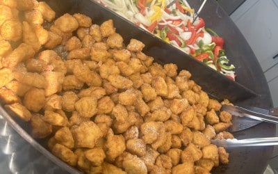 Salt and pepper chicken 