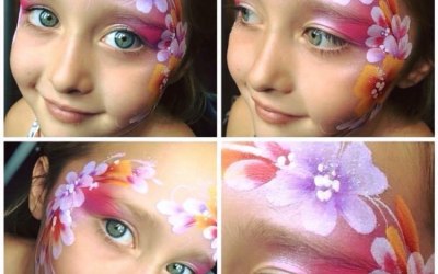Face Painting Flowers 