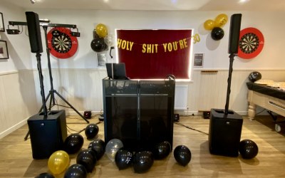 Setup For Birthday Party
