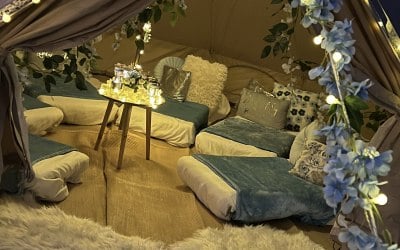 Baby blues Bell tent 