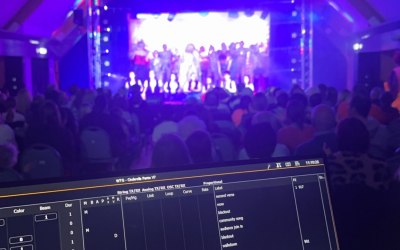 Lighting desk for theatre show