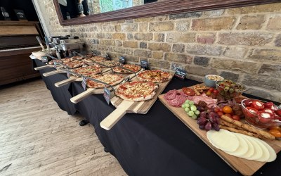 Full buffet - Pizza, Pasta, Antipasto Boards and Salad