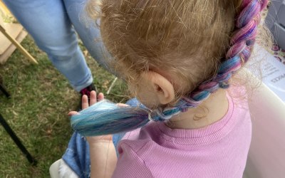 Reusable ponytail 