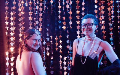 Co-founders Jess & Amber at our 1920s mystery Death of a Flapper