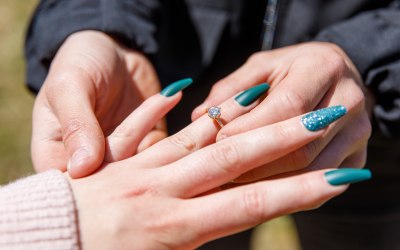 Kieran & Chloe's Engagement Shoot in Cornwall