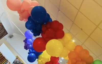 Ceiling Balloon Garland 