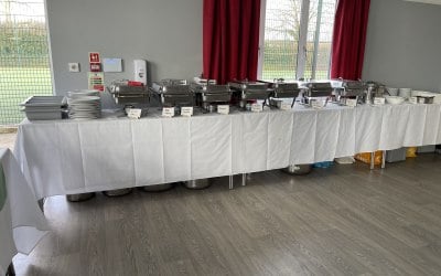 Hot buffet self serve