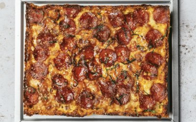 Loaded Pepperoni Pizza Pie