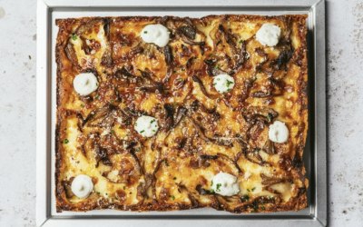 Wild Mushroom Pizza Pie