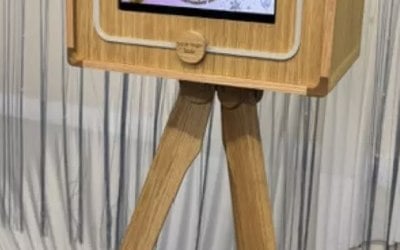 Vintage digital photo booth