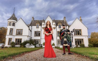 Miss Scotland 2024 Kincraig Castle