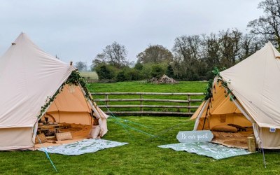 The super popular chill out package, the perfect relaxing tent!
