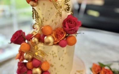 2 tier cake