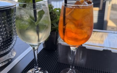 Aperol & Hugo Spritzer
